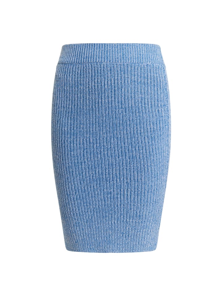 Damen Midirock in Himmelblau