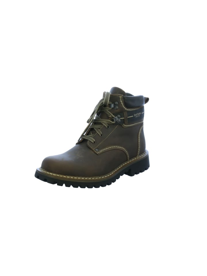 Schnür-Stiefeletten für Herren in braun