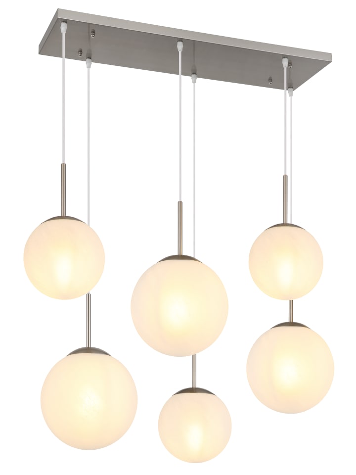 Hängeleuchte "KOP" in silver