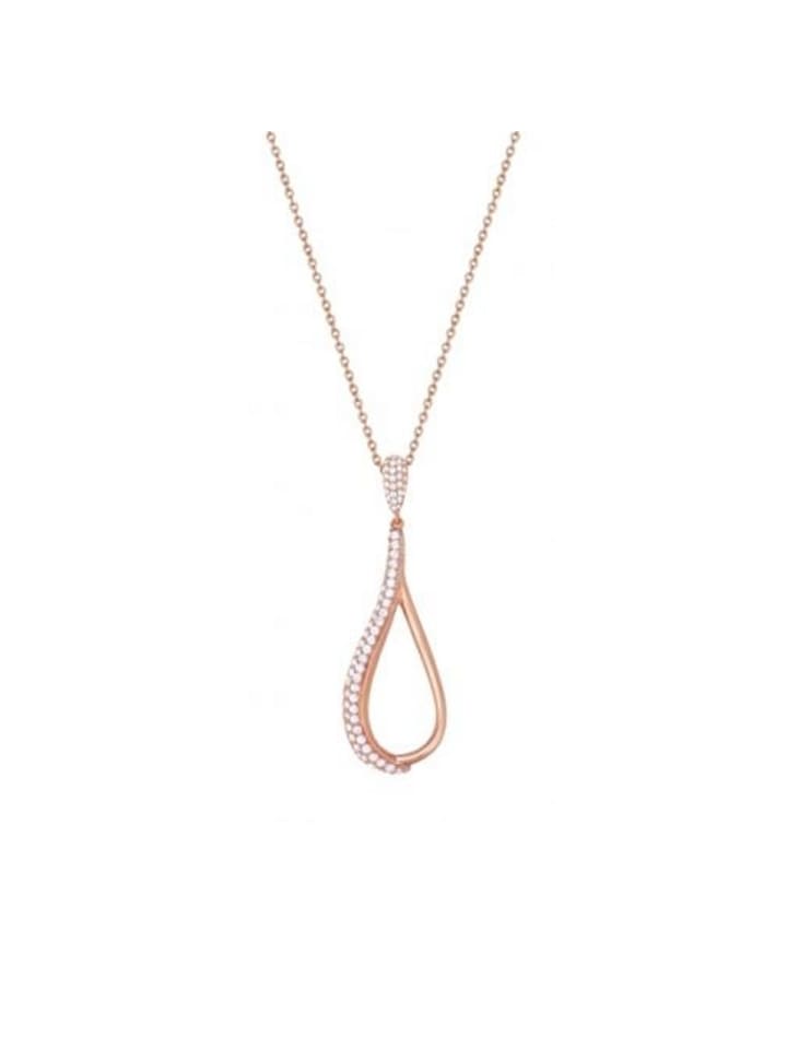 Halskette mit Anhänger in Rotgold – (L)83cm