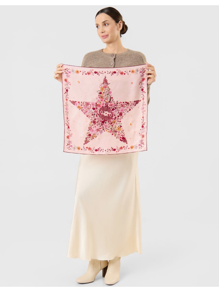 Tuch in rosa