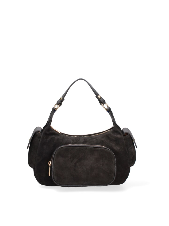 Schultertasche in BLACK