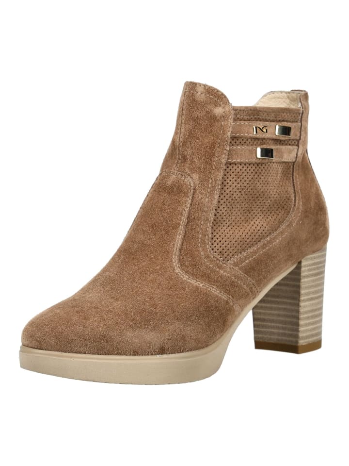 Stiefelette Braun