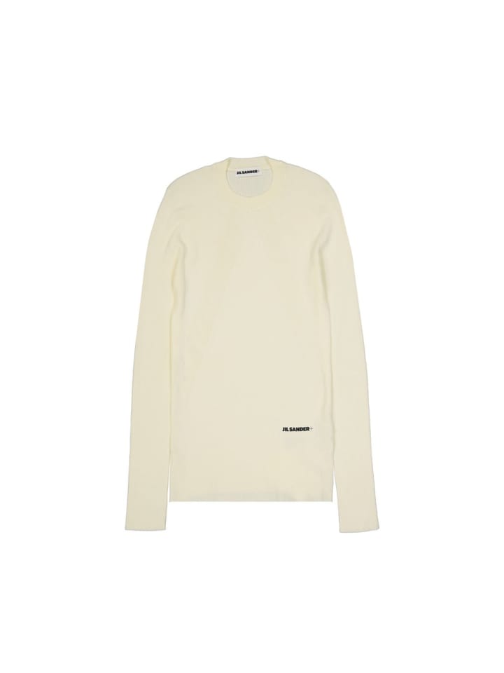 Weiß Baumwolle Sweatshirt
