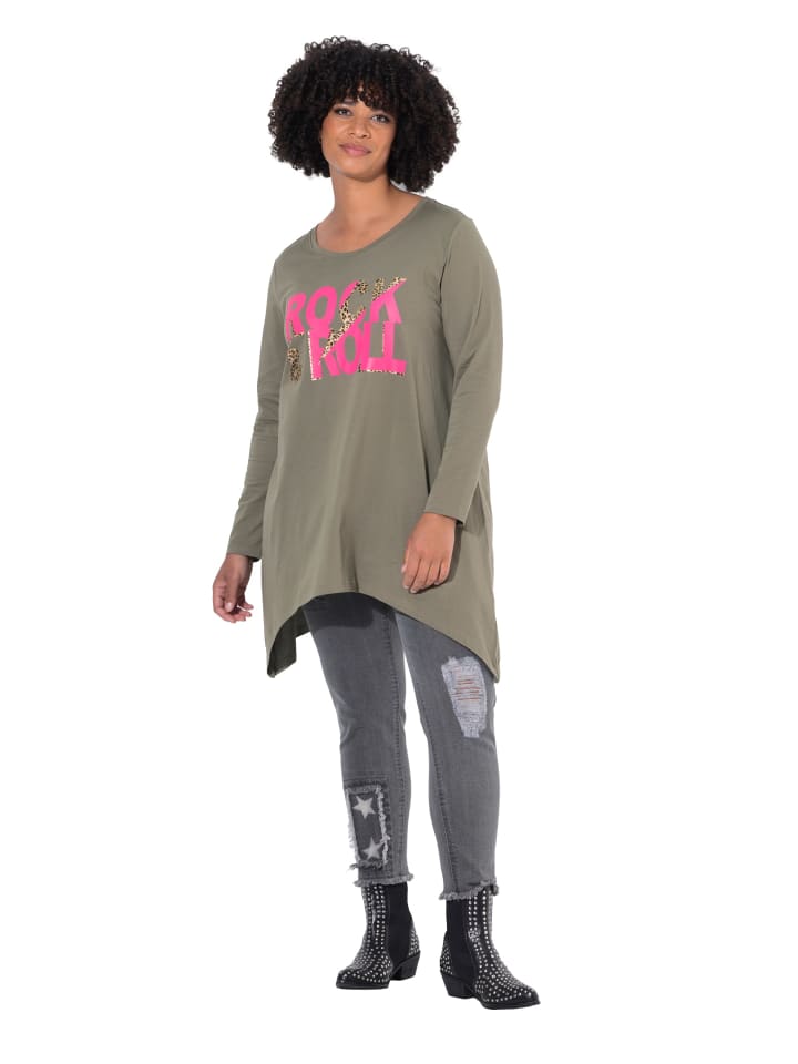 Shirt in schilfgrün