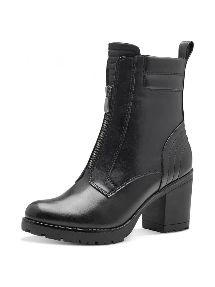 Stiefelette in Schwarz