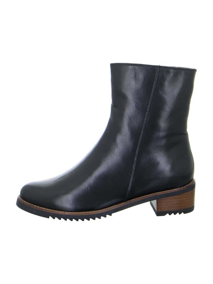 Komfort Stiefeletten in Schwarz