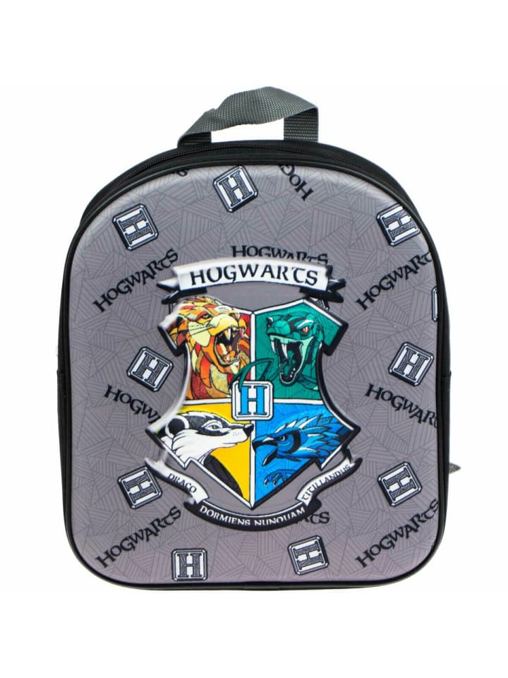 Harry Potter Rucksack Schulrucksack – Magische Begleitung für Schule in Grau