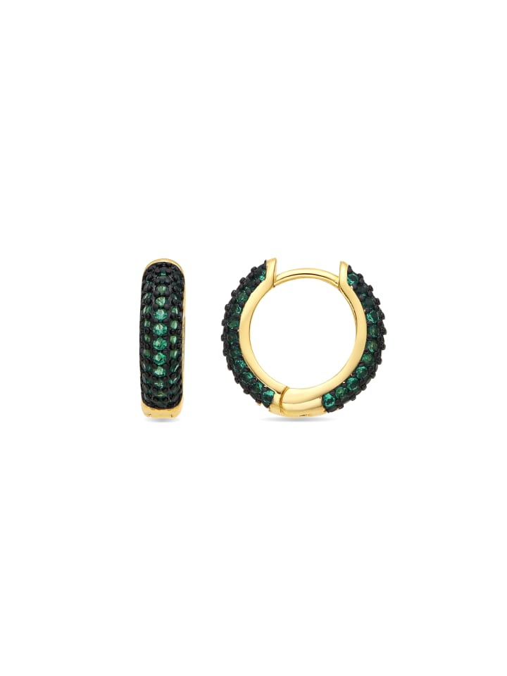 Ohrringe Lesrat mit 18 Karat Goldfinish – 9 mm – LESRAT
