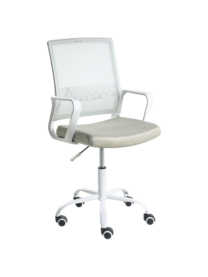 Bürostuhl EASE in Grün/Weiß - (W) 54 x (H) 94 x (L) 54 cm