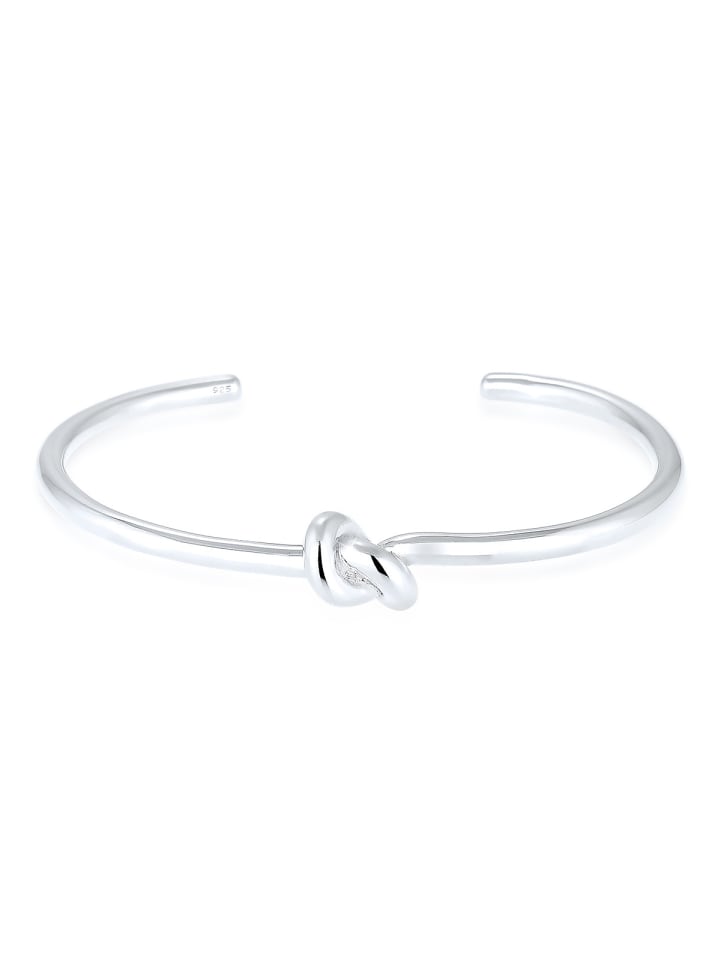 Armband 925 Sterling Silber Knoten in Silber