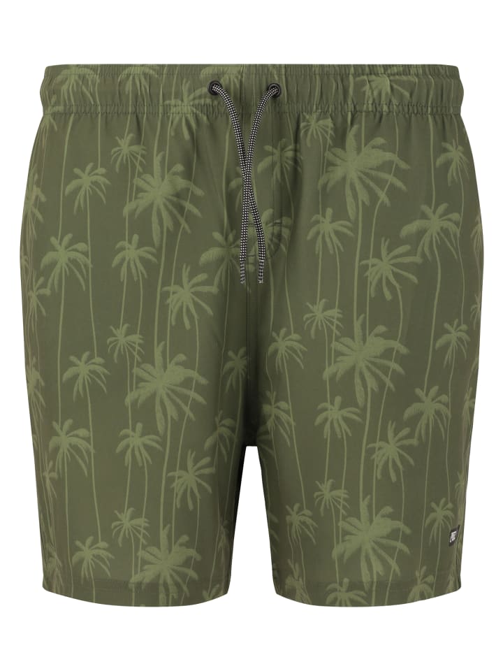 Badeshorts Rohan in Print 3678 Green Palm