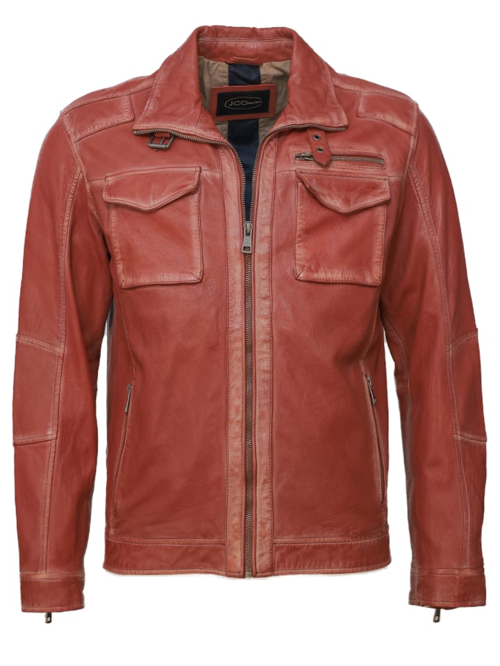 Lederjacke 31020345 in rot