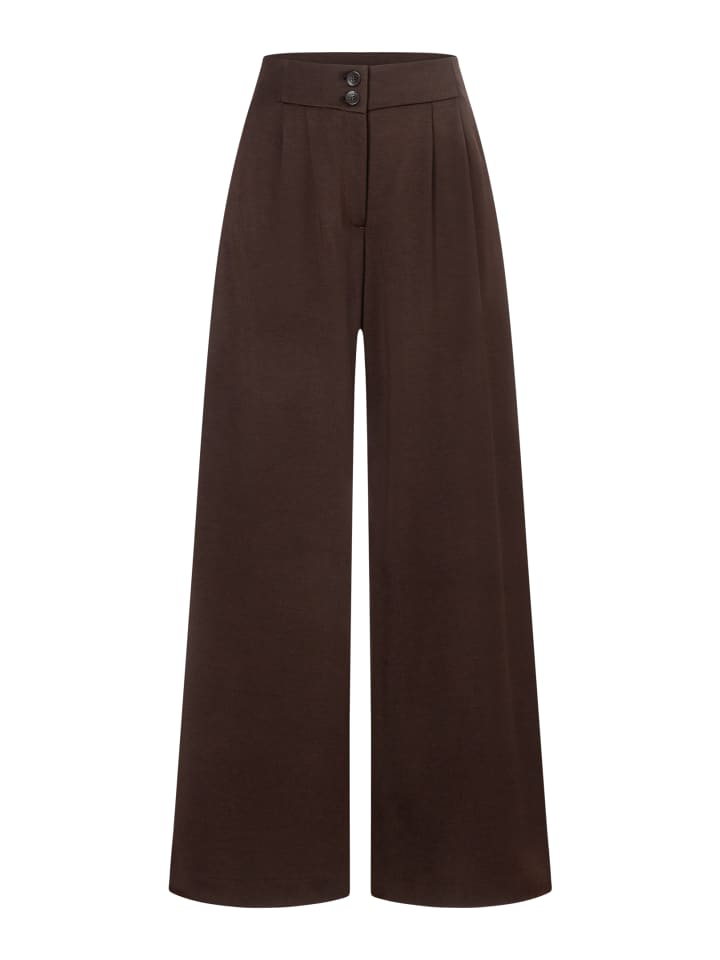 extraweite Jerseyhose in espresso brown