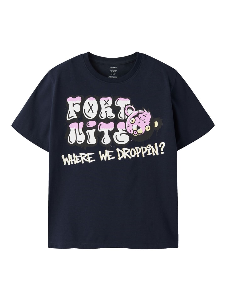 T-Shirt in Navy Blazer