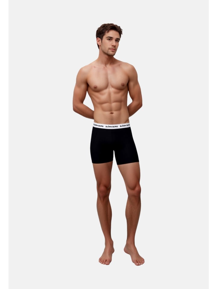 Boxershorts in schwarz