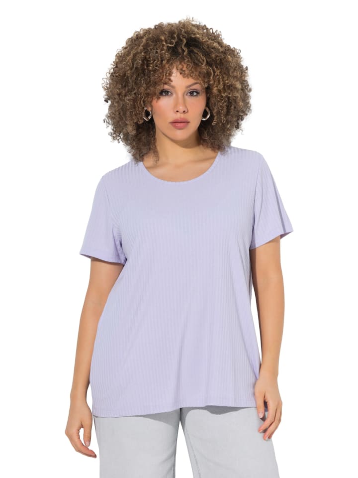 Shirt in helles violett