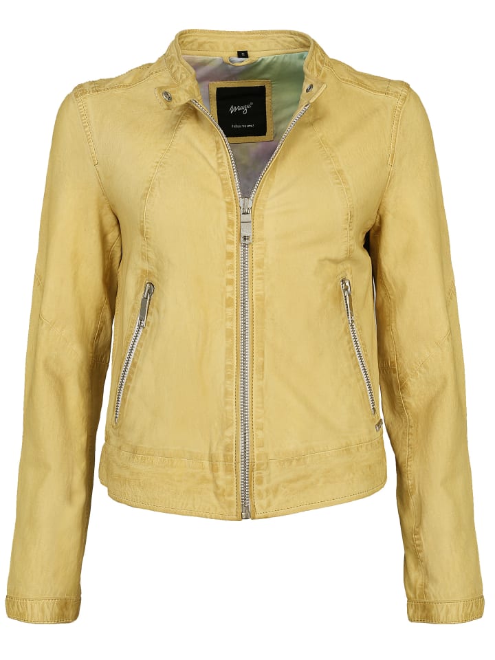 Lederjacke 420-20-04 in sunshine
