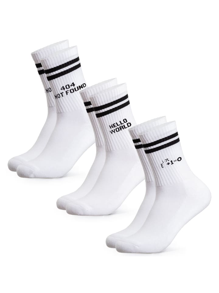 3er Pack Statement Tennis Socken William in Informatiker