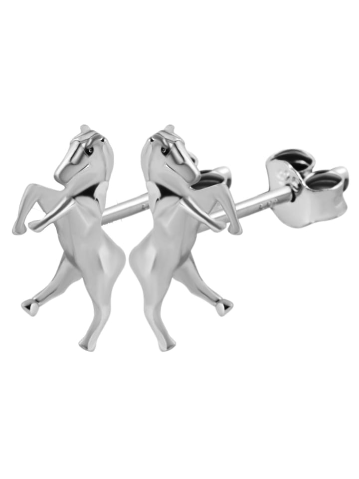 Mädchen Ohrringe – Ohrstecker aus 925 Silber in silber
