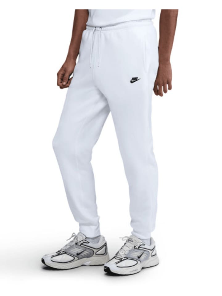 Pantalones FN3787 in White/White/Black