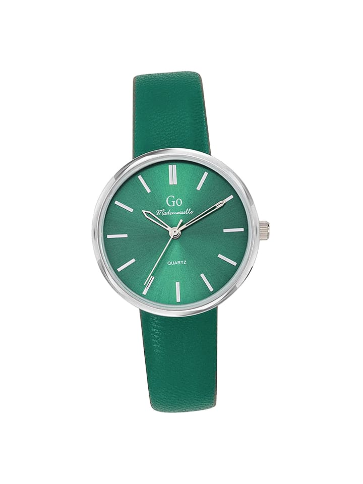Armbanduhr-Analog grün mittel (ca. 34mm) Girl Only Mademoiselle