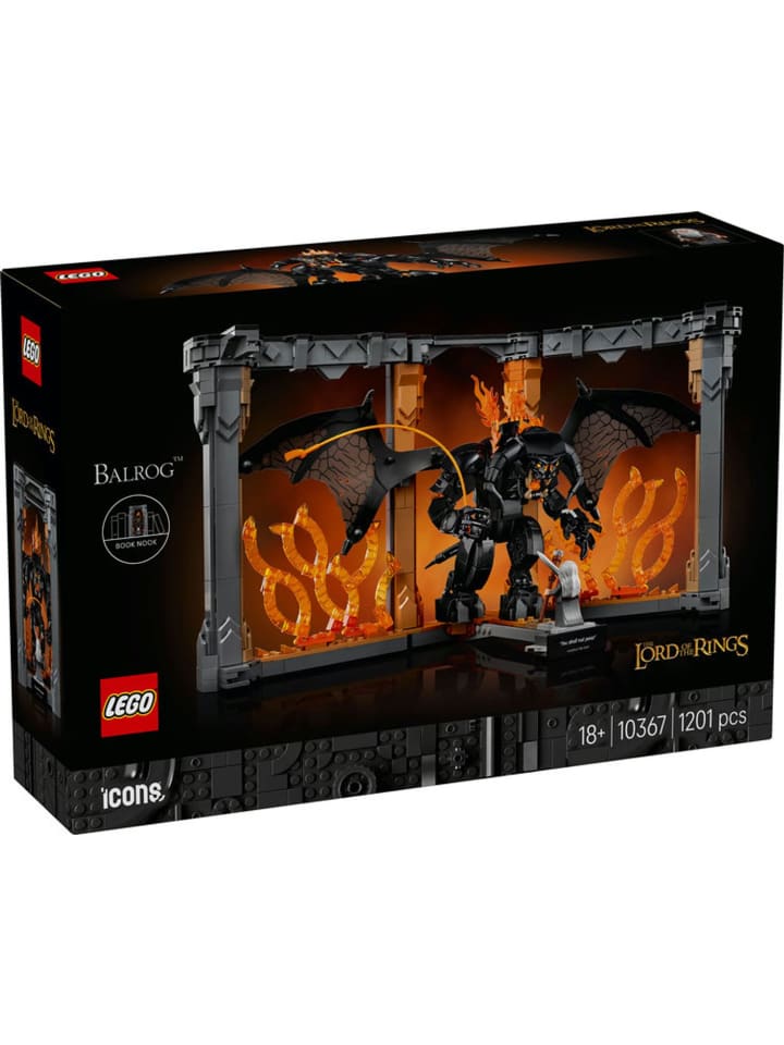 Der Herr der Ringe: Balrog Bücherstütze in Mehrfarbig ab 11 Jahre