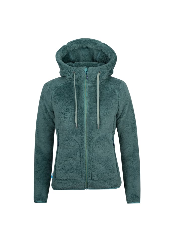 Fleecejacke Glymur in glacier green