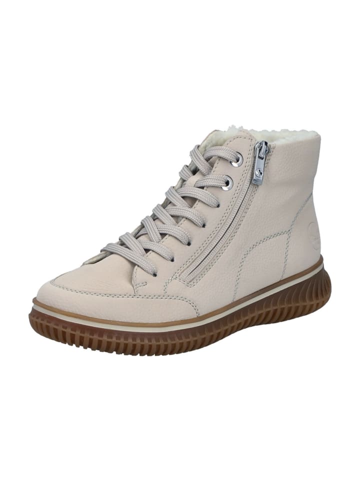 Sneaker High in Beige