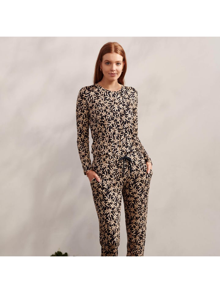 Langarmshirt für Damen Waona Juliette in Nightblue