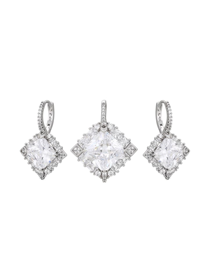 Women Jewelry Set in Silver