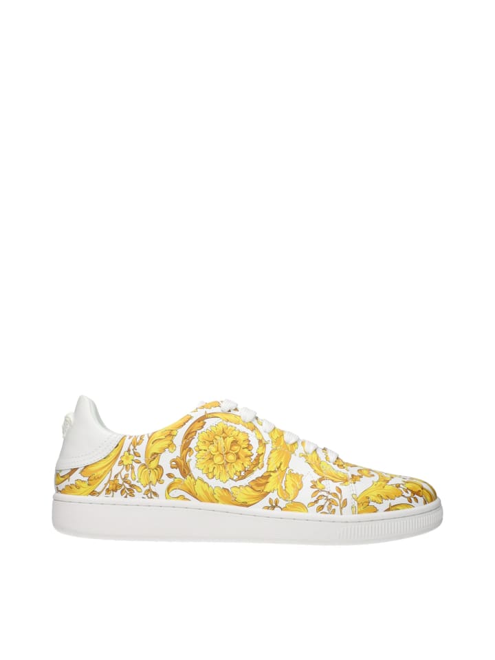 Weiß Leder Sneaker