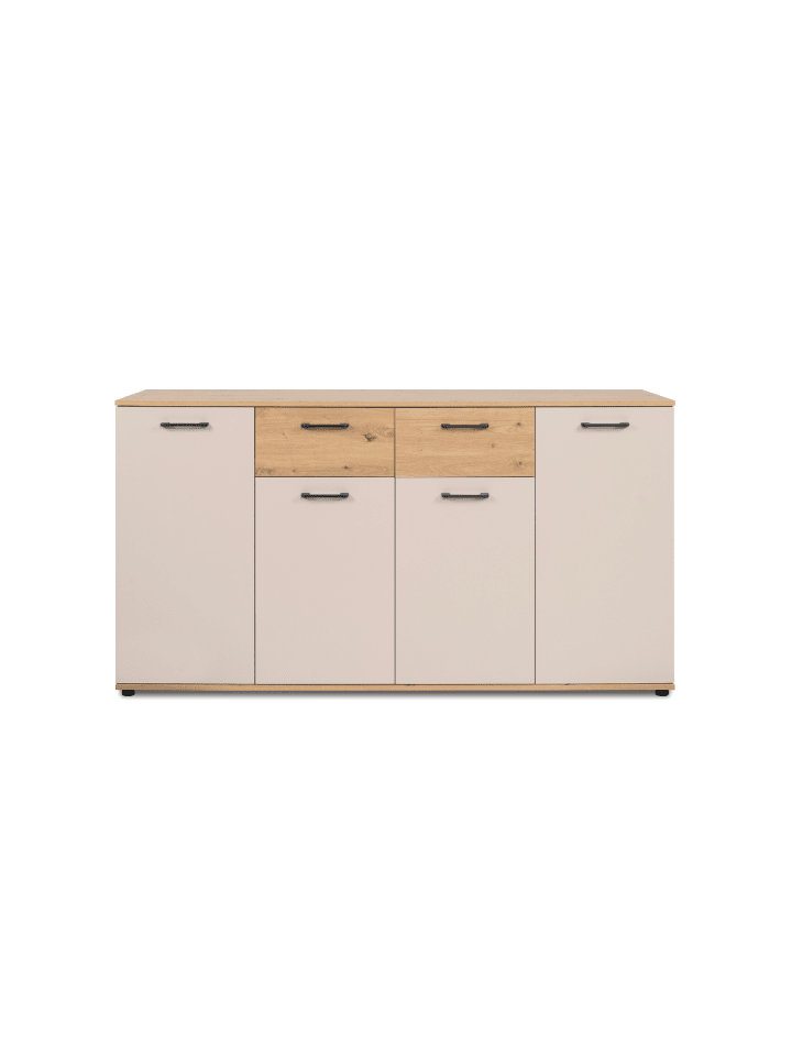 Sideboard LINO in Helles - (W)160 x (H)85,5 x (L)35 cm