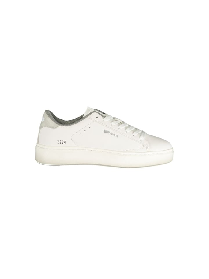 Weiß Polyurethan Damen Sneaker