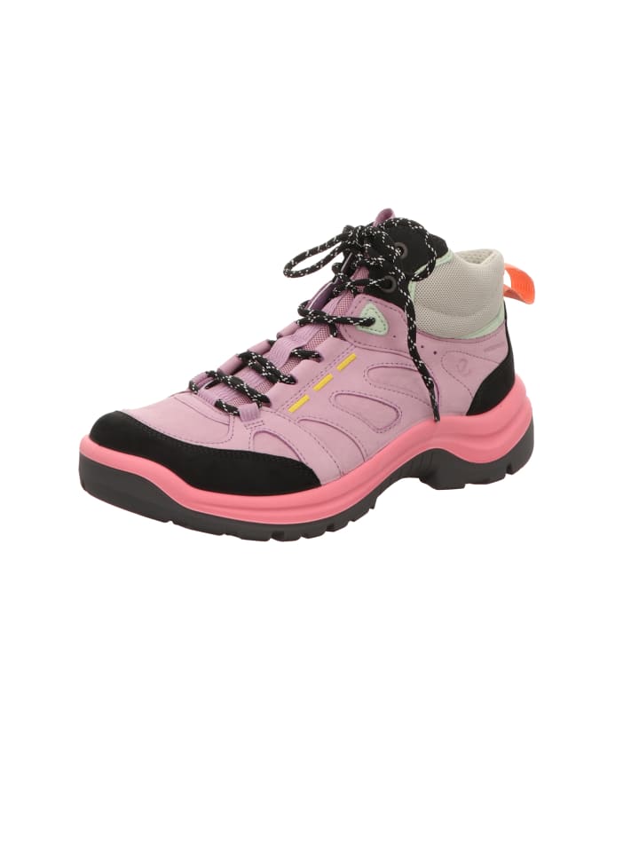 Schnürstiefel in lila