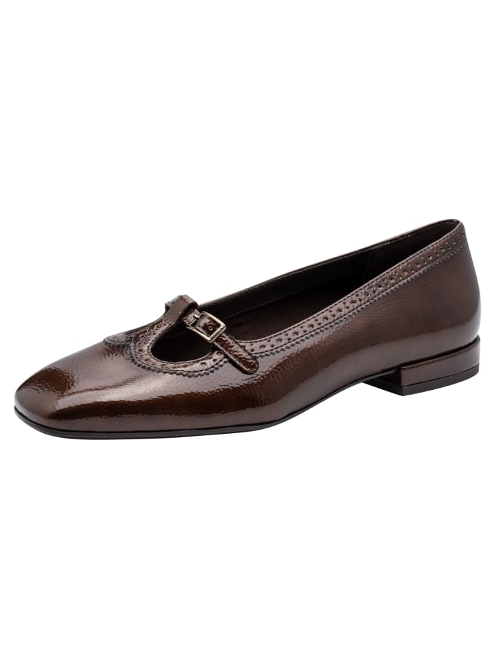Ballerina in BROWN PATEN
