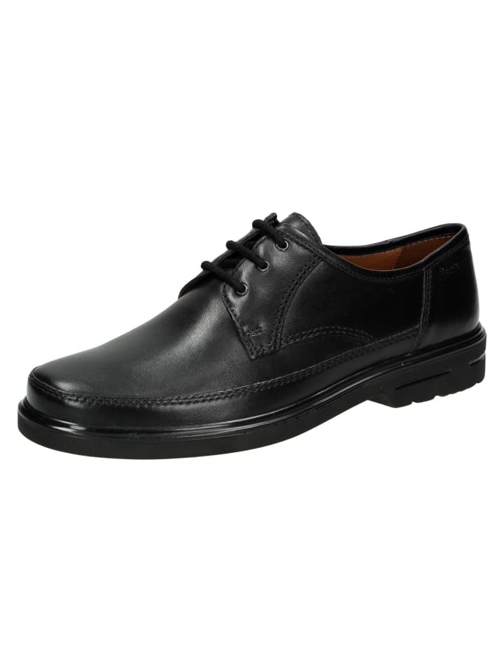 Schnürschuh Pedron-XXL in schwarz