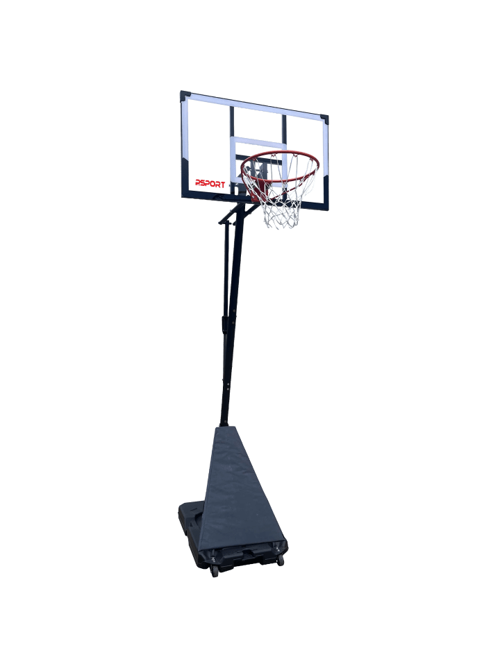 Basketballkorb Slam Dunk in Schwarz 2,45-3,05m