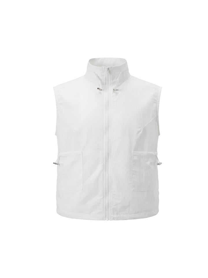 Women Vest in White