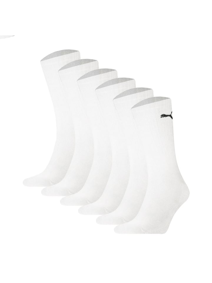 Socken 6er Pack in Weiß