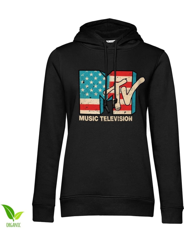 Hoodie in Schwarz