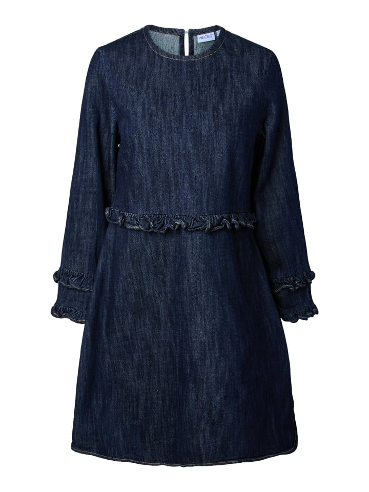 Jeanskleid in Dark Blue Denim