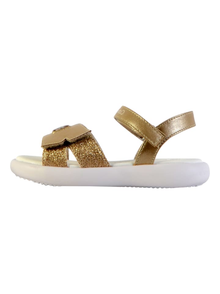 Kinder-Sandalen mit Klettverschluss, Jeans-Optik, V3A2-8050 Grau
