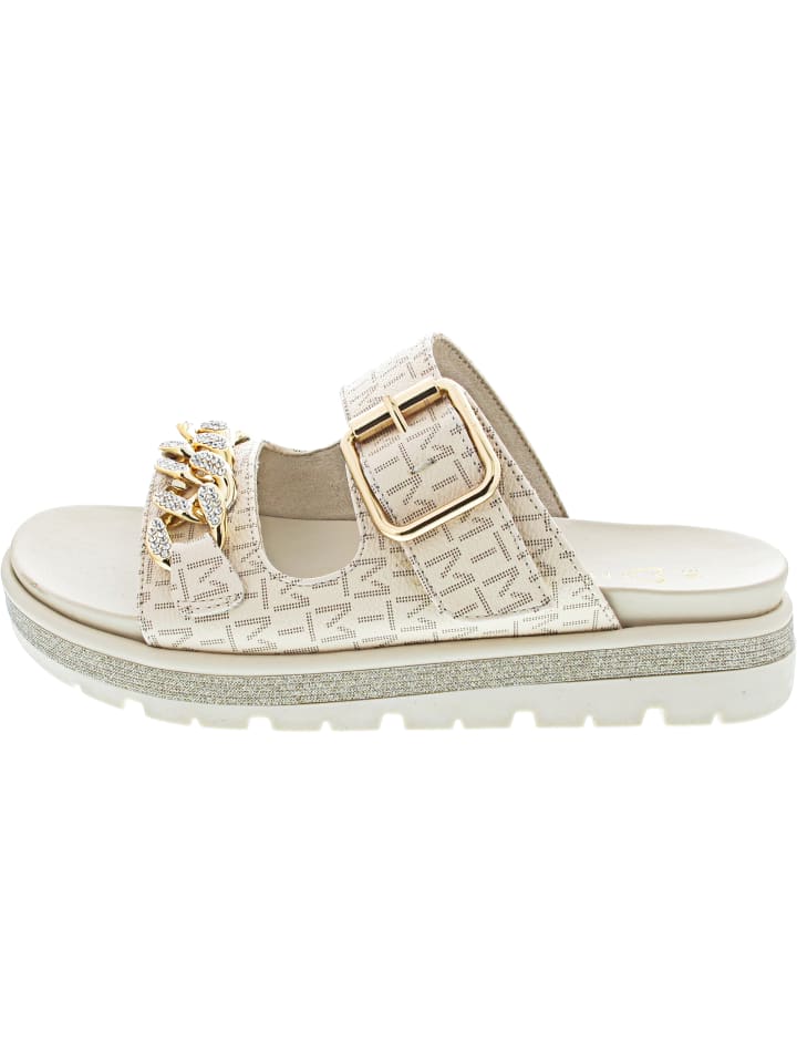 Pantolette Beige