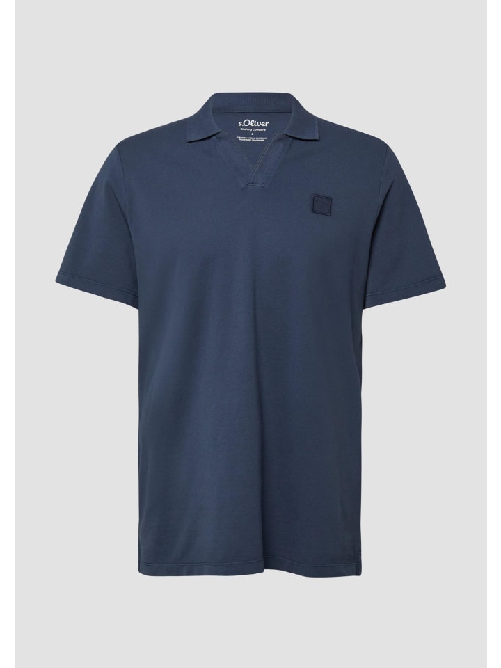 Polo-Shirt in 5978_navy