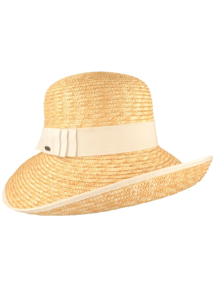 Strohhut in beige