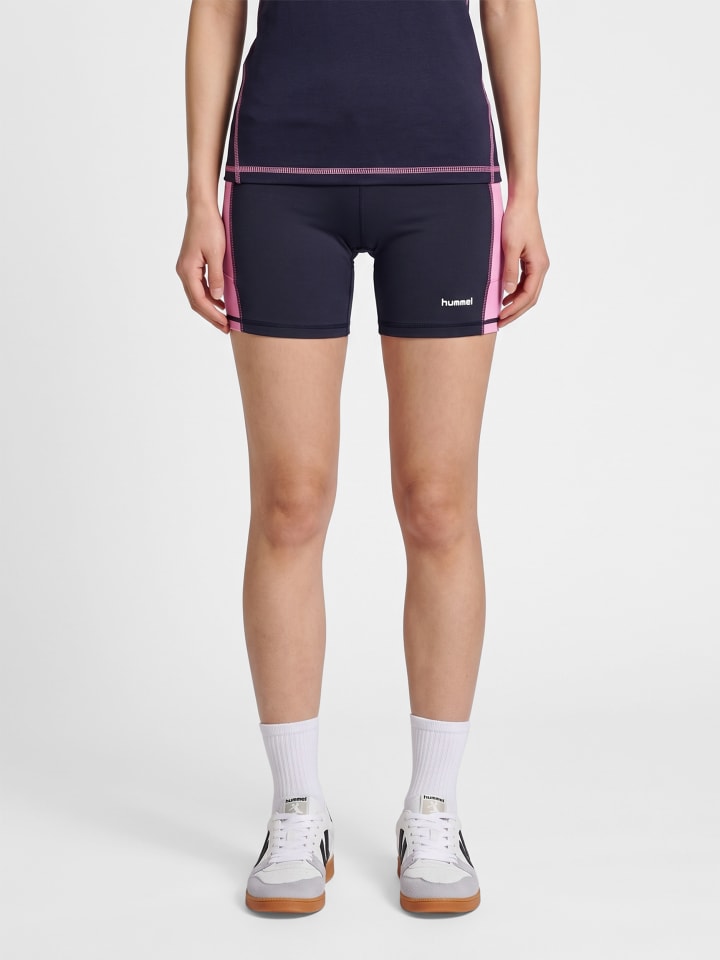Tight Kurze Hose Hmli-D Multisport Damen in NIGHT SKY
