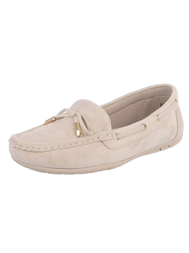 Halbschuh in Beige