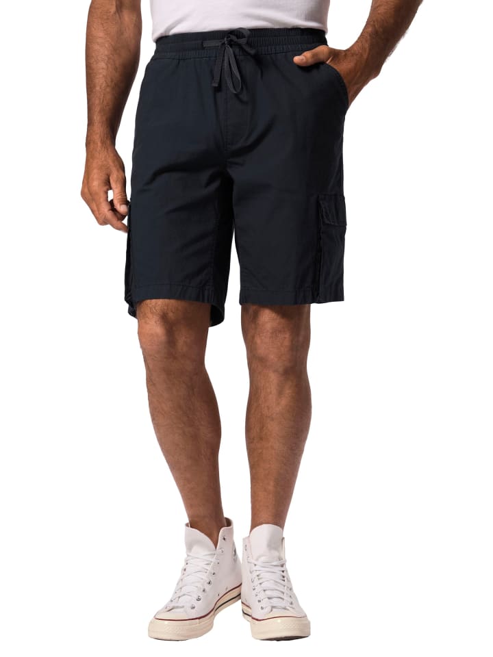 Lange Sweathose in navy blau