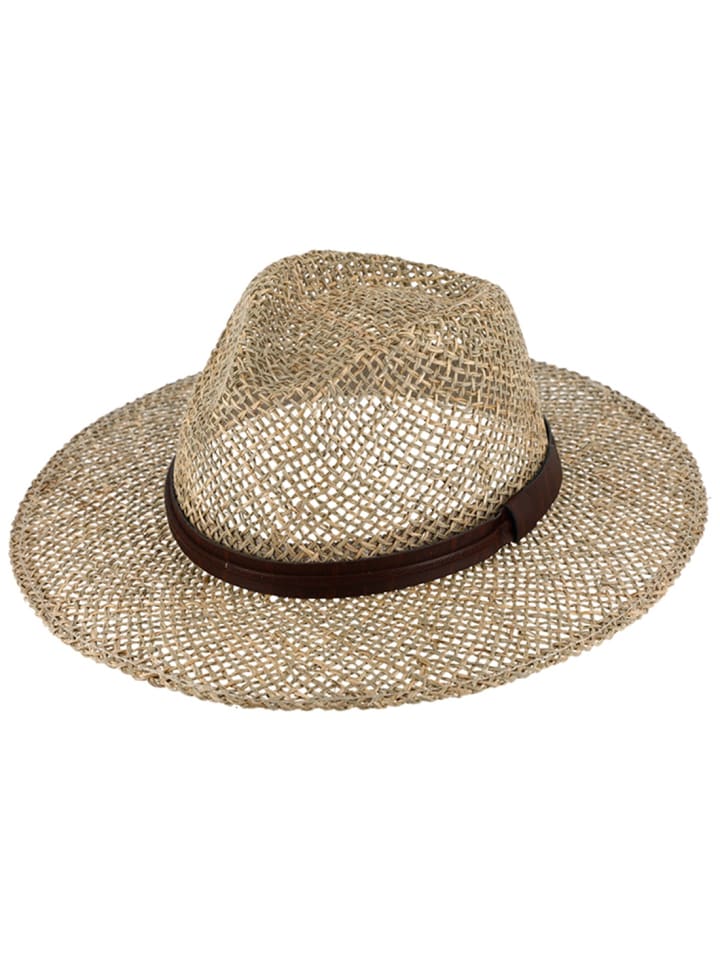Strohhut in beige